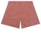 Heavy Fleece Soccer Short - Crimson