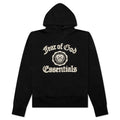 Heavy Fleece Vintage Shrunken Hoodie - Black