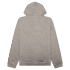 Heavy Fleece Vintage Shrunken Hoodie - Heather Gray