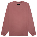 Heavy L/S Tee - Crimson