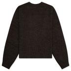 Heavy Waffle Cardigan - Brown