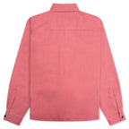Heavy Washed Canvas Shirt - Berry