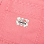 Heavy Washed Canvas Shirt - Berry