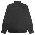Heavy Washed Canvas Shirt - Black