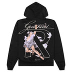 Hermes Zip Hoodie - Jet Black