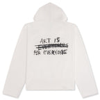 Honor Art Institute Zip Hoodie - Bone