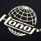 Honor Globe Logo Tee - Black