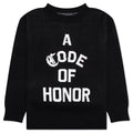 Code of Honor Sweater - Black