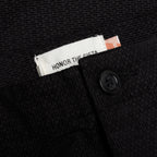 Corded Trouser Pant - Black
