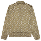 Honor The Gift Floral L/S Button-Up - Gold