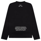 Honor The Gift Honor Code Crewneck - Black