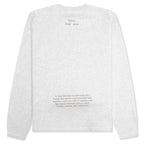 Honor The Gift Honor Code Crewneck - Light Heather