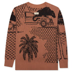 Honor The Gift Jungle Sweater - Peach