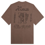 Honor The Gift Mascot Pocket S/S Tee - Brown