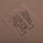 Honor The Gift Mascot Pocket S/S Tee - Brown
