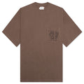 Honor The Gift Mascot Pocket S/S Tee - Brown