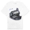 Train Graphic S/S Tee - White