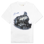 Train Graphic S/S Tee - White