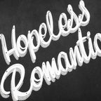 Hopeless Romantic Oversized Crew - Black