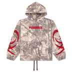 Hunt Canvas Poncho Hoodie - Camo