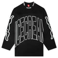Hyperdrive L/S Knit Tee - Black