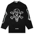 Hyperdrive L/S Knit Tee - Black