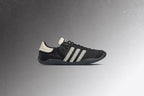 adidas Originals x Wales Bonner Karintha Low Satin - Core Black/Dark Brown/Cream White