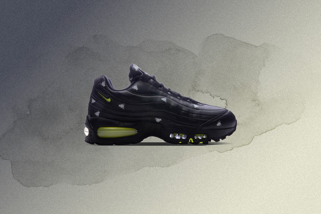 Air Max 95 Premium - Black/Neon Yellow/Black/Metallic Dark Grey