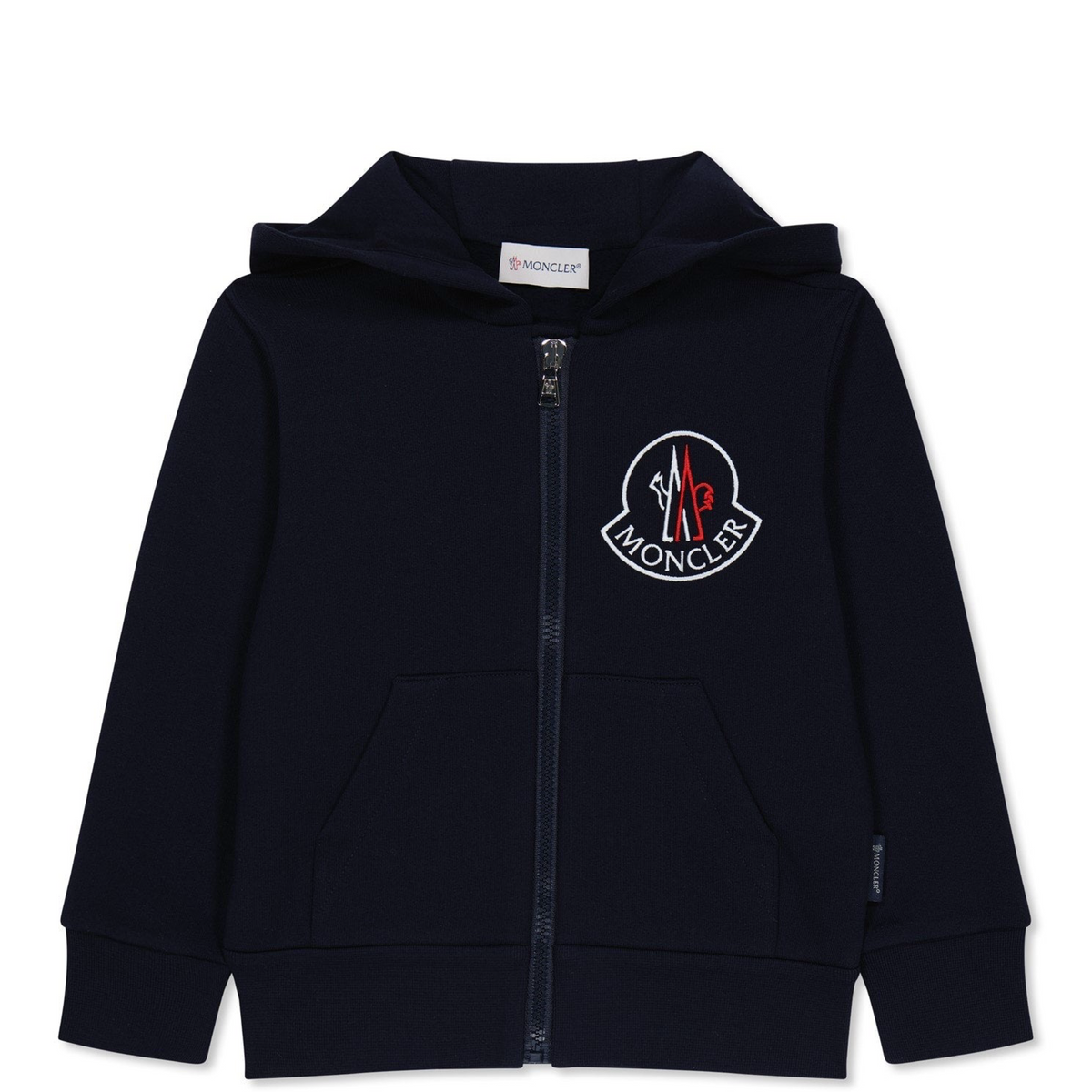 Kids Moncler Fleece Zip-Up Hoodie