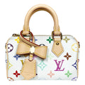 LOUIS VUITTON x Takashi Murakami Nano 'Speedy White Multicolored' M13391