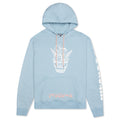 Bow Tie Hoodie - Celestial Blue