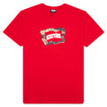 Camo S/S Tee - Tango Red