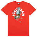 Cash Rules S/S Tee - Fiery Red