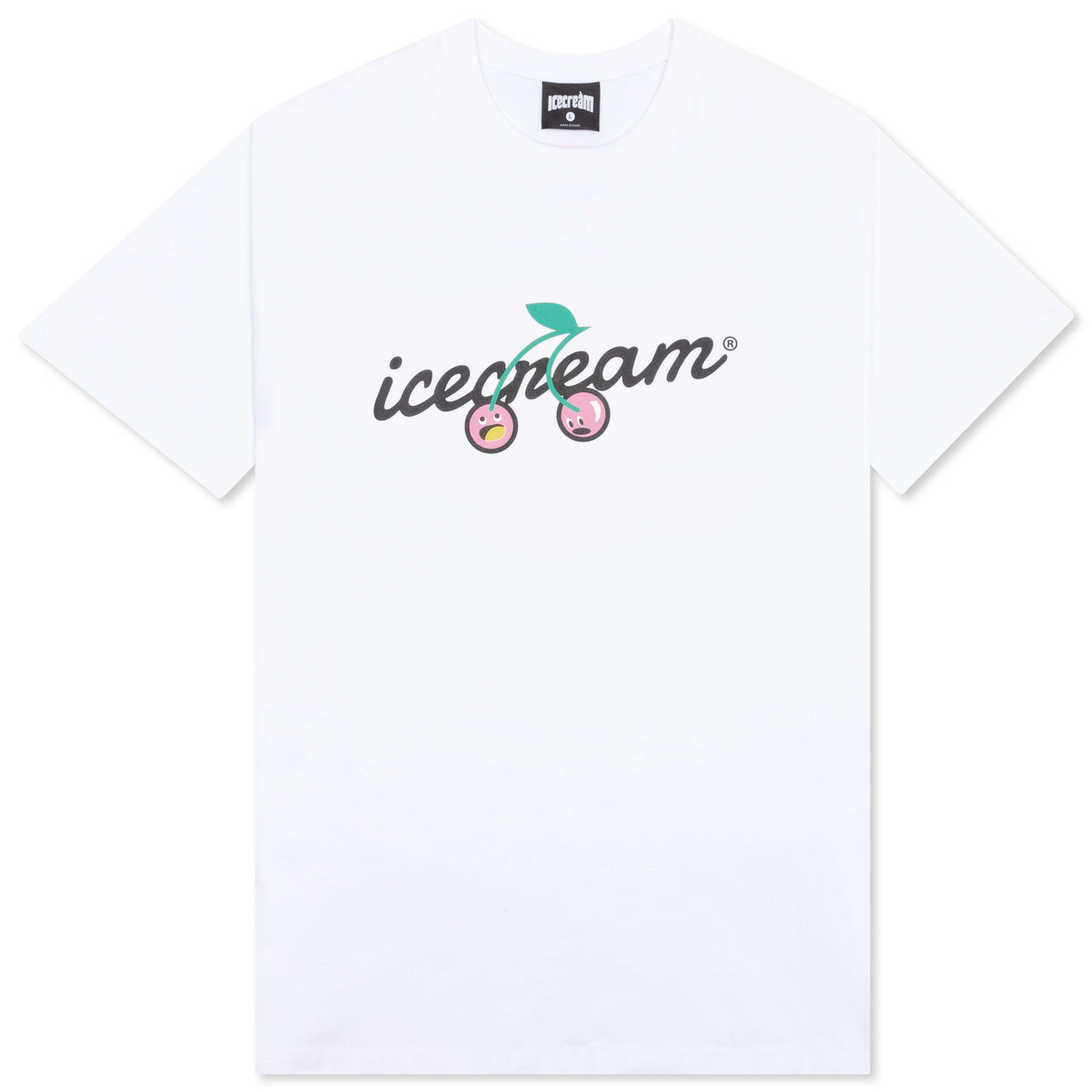 Cherry S/S Tee - White