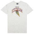 College S/S Tee - Light Heather Grey
