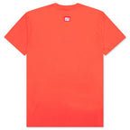 Cone Man S/S Tee - Neon Red
