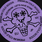 Cones Hoodie - Black/Purple