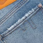 Cream Jean - Blue