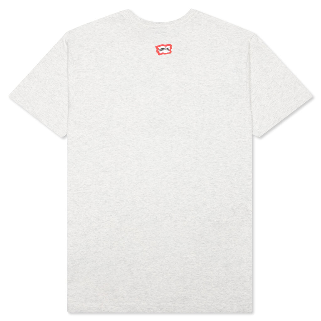 Cubic S/S Tee - Light Heather Grey