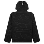 Deboss Jacket - Black
