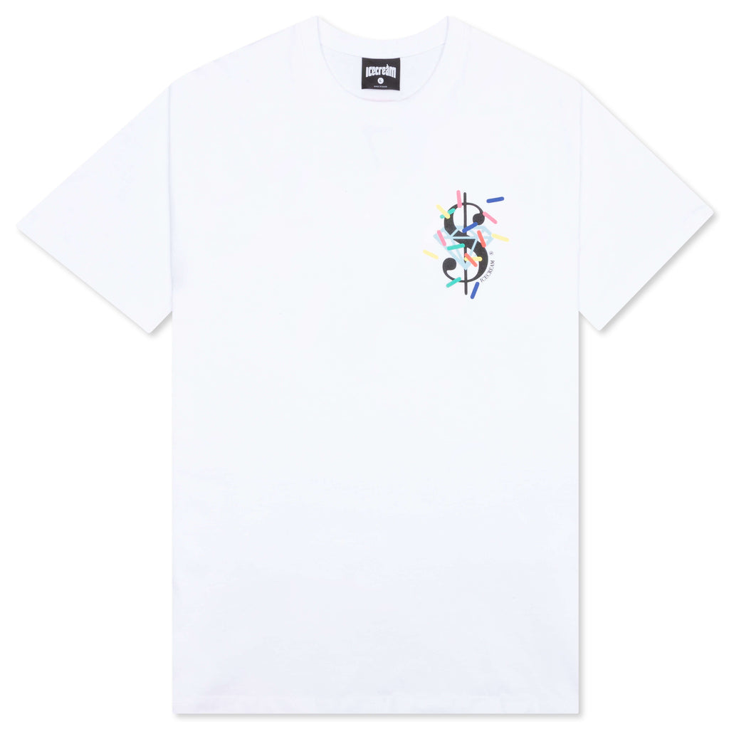 Dollars and Cents S/S Tee - White
