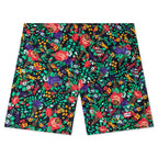 Floral Short - Black
