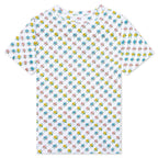 Kids Caramel S/S Knit - Bleach White