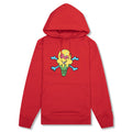 Kids Swirled Hoodie - Red