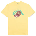 Kids Almond Fudge S/S Tee - Lemon Drop