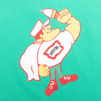 Kids Man S/S Tee - Jade Cream