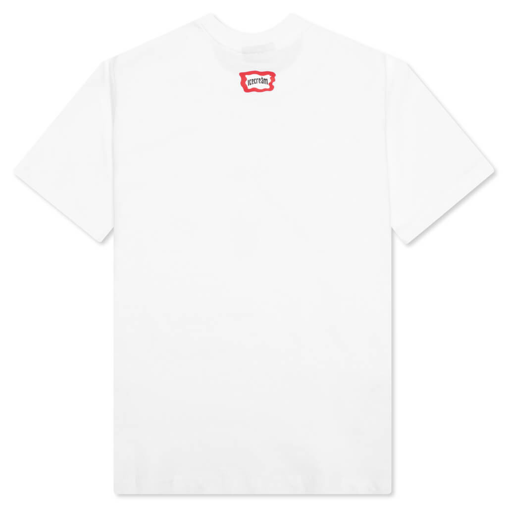 Kids Lemon Sorbet S/S Tee - White