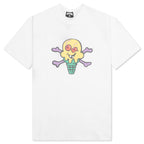 Kids Lemon Sorbet S/S Tee - White