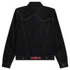 Leg Up Jacket - Raw Black