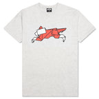 Origami S/S Tee - Light Heather Grey